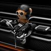 Car , Bear, Pilot Propeller , Car Aroma , Cute, Bear, Airplane Personnel,
