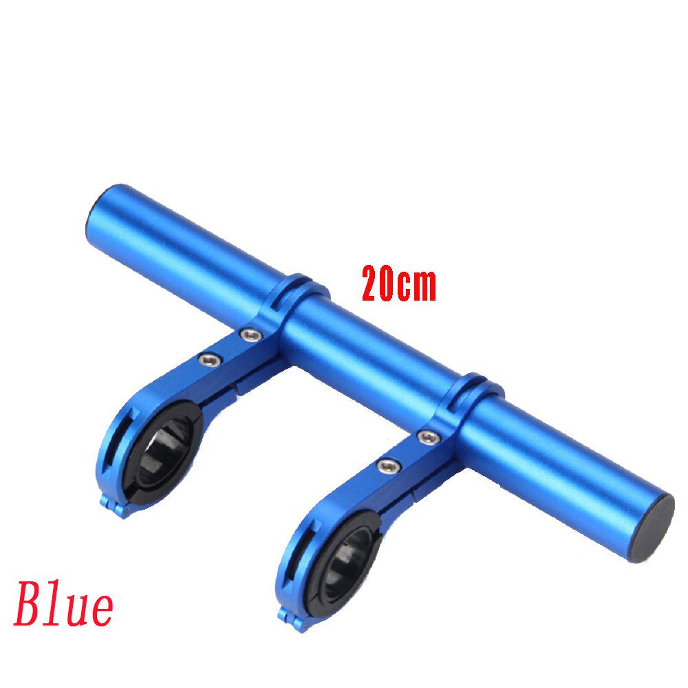 Fashion Lamp Mount Bicycle Double Tube Bracket Bike Handlebar Extender Fiber Aluminum Alloy