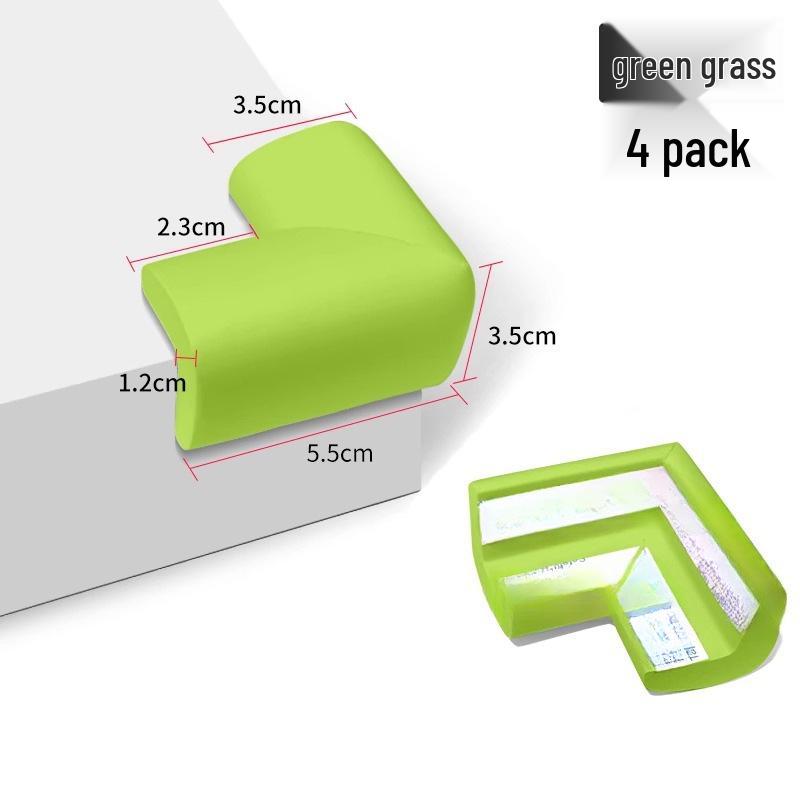 Силиконовые Угловые Защиты для Стола - Противоударный, Мягкий Набор Безопасности для Мебели.