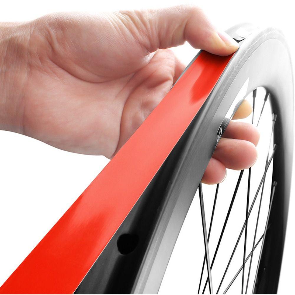 Red Tubular Rim Tapes 5m Bicycle Repair Tools New Tube Tire Double-sided Adhesive Tape