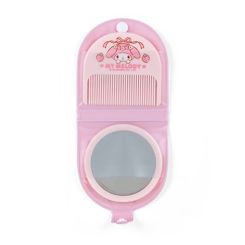 Sanrio Sanrio Mirror Comb with Vinyl Case My Melody My Melody My Melody Fashionable Goods Character X X Cm 795704 SANRIO (SANRIO) ~Sanrio Forever~ 8.5