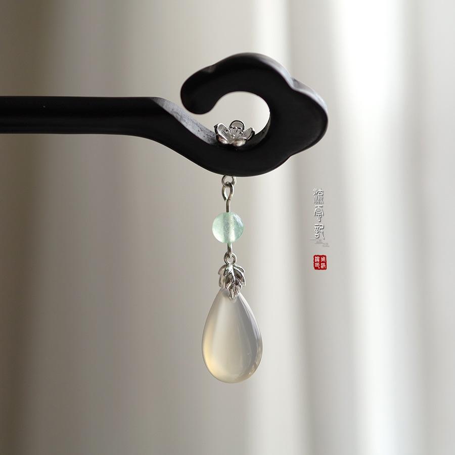 High-End Retro Chinese Tassel Hairpin for Women - Versatile Alloy Hair Clip for Elegant Updos