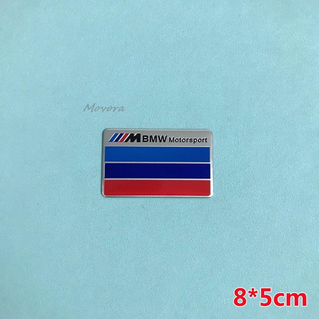 VYOJ1 New 3D Aluminum Car Styling Stickers Body Trunk Decoration For BMW M Power Performance E90 E91 E92 E93 X1 X3 X5 X6 M3 M5 F18 E63
