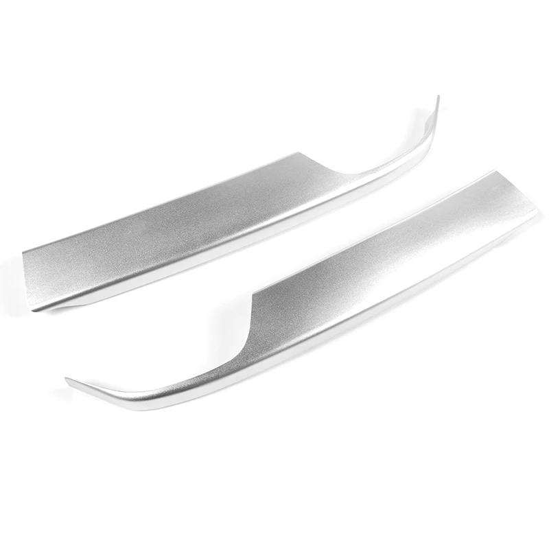 For Land Rover Discovery Sport 2015- Aluminum Alloy Silver Car Center Console Side Cover Decorative Car Accessories