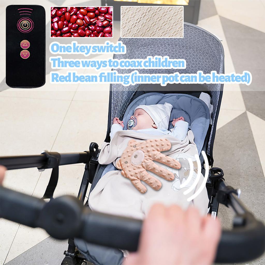 Игрушка для поглаживания младенца, электрическая детская подушка для рук, подушка для предотвращения испуга у младенца, подушка для улучшения сна у младенца, успокаивающая подушка для младенца, для младенца