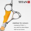 Titan Профессиональные Парикмахерские Ножницы Прореживающие Стригущие Парикмахерские Ножницы для Волос Ножницы Ножницы для Стрижки Волос 5.5/6.0/6.5/7.0 дюймов 440C