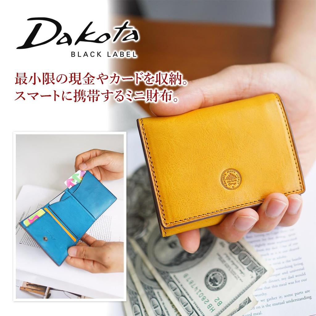 Черный Dakota BLACK LABEL Trifold Wallet Wine [Dakota Label] BL-627600-33