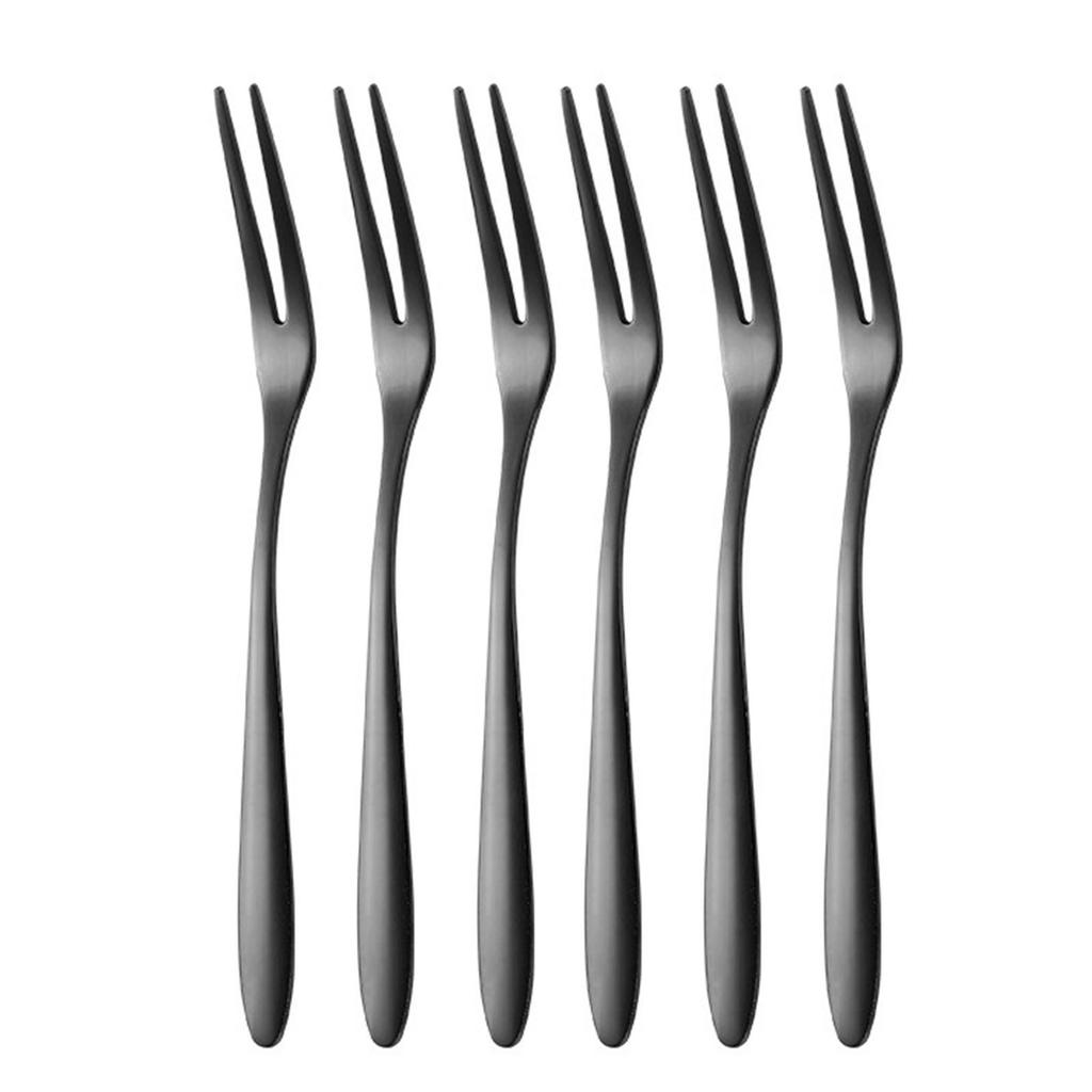 304 Stainless Steel Fruit Fork Mini Food Pick Brand New