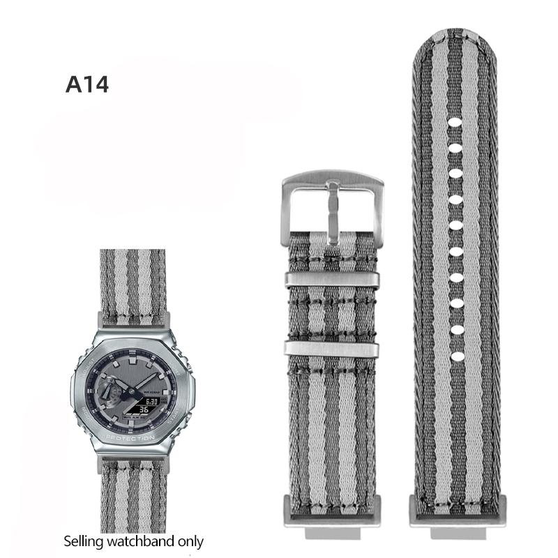 Нейлоновый холщовый ремешок для часов для GSHOCK Casio DW5600 DW-5600 GA110 GA100 GA120 GM2100 GA2100 GA2110 Модифицированный ремешок Спортивный ремешок