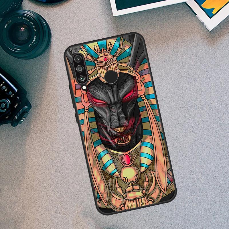 Египет Нефертити Анубис Анкх Для Huawei Nova 12i 12s 11i 7i 8i Y73 Y70 Y90 Y60 Y72 Y61 Y91 9 10 SE P40 Lite P30 Pro Чехол