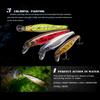 Multicolor Tackle Crankbaits Winter Fishing Minnow Lures Floating Minnow Baits Fish Hooks