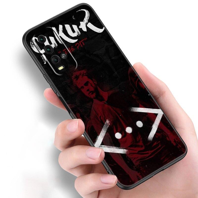Силиконовый чехол для телефона Cukur Show TV для Xiaomi Redmi Note 11 10 9 8 Pro 11T 10T 10S 9S 8T 9 9A 9C 9T, черный мягкий чехол, чехол