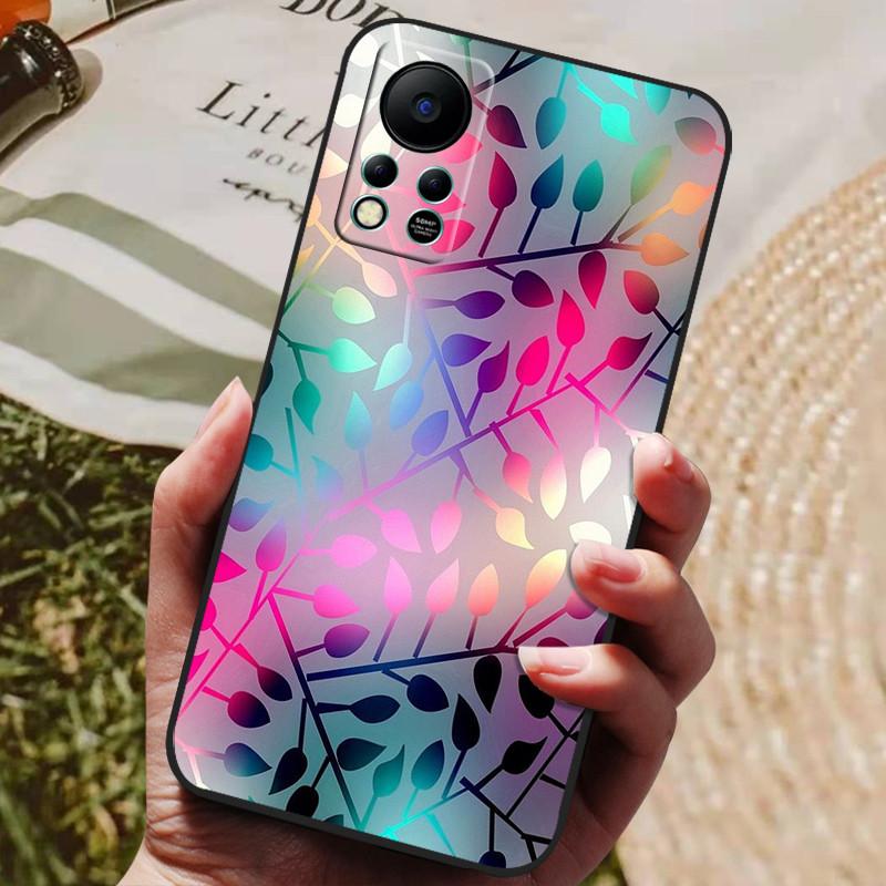 Чехол для телефона Infinix HOT 11S NFC Чехлы X6812B Мягкий силиконовый чехол для Infinix Hot11s 11 s NFC Модный чехол 6,78 дюйма Coques