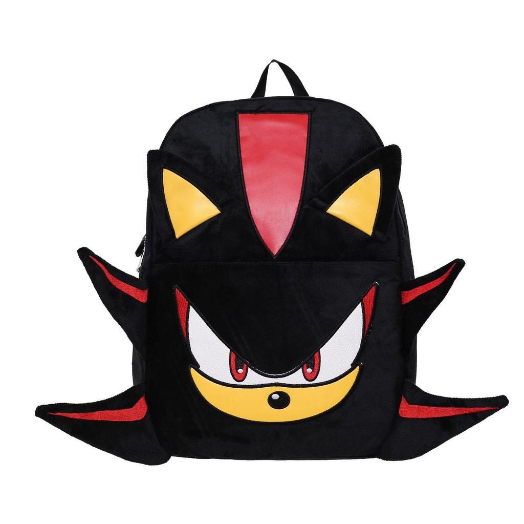 Рюкзак ручной работы Плюшевый Соник Шедоу Блэк Чаризард для пар