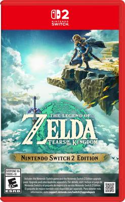 The Legend of Tears of the Kingdom Nintendo Switch 2 Edition North Switch 2 Zelda - (Импортная версия Америка) –