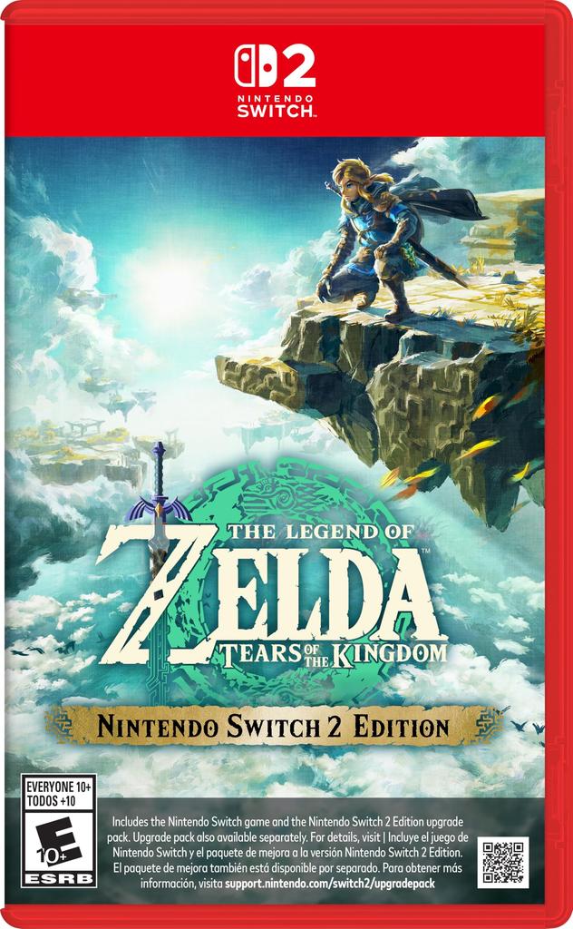 The Legend of Tears of the Kingdom Nintendo Switch 2 Edition North Switch 2 Zelda - (Import America) –