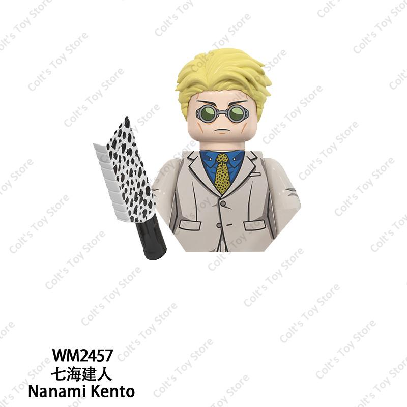 Новые игрушки Jujutsu Kaisen: миниатюрные фигурки Сатору Годжо Итадори Юдзи, строительные блоки, классические японские аниме-куклы, модели, подарки для детей.
