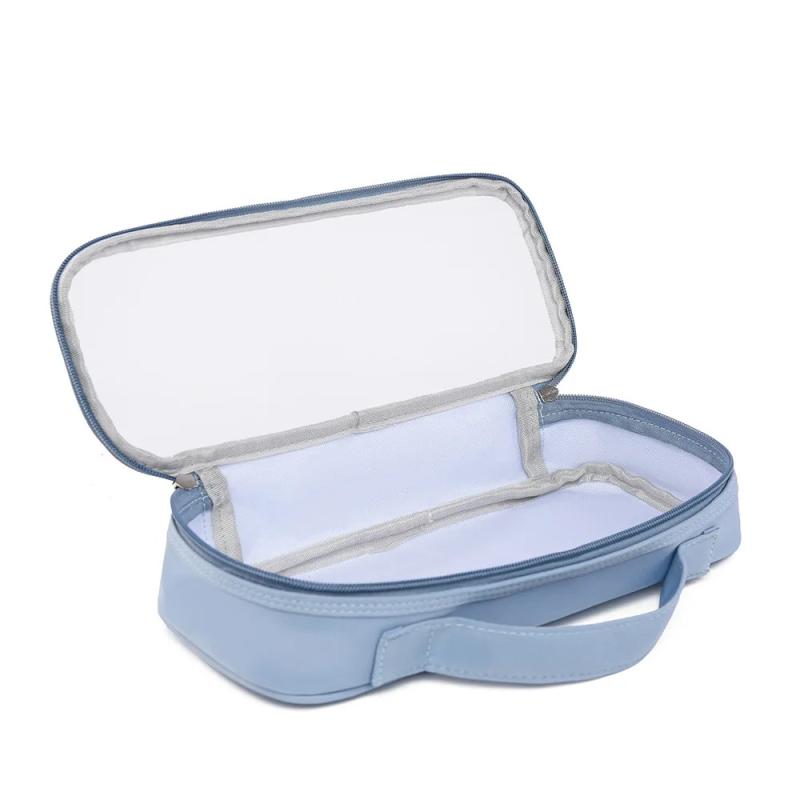 1 шт. Чехол для фена, щипцов для завивки и выпрямителя волос, прозрачная сумка для хранения, портативный дорожный чехол.