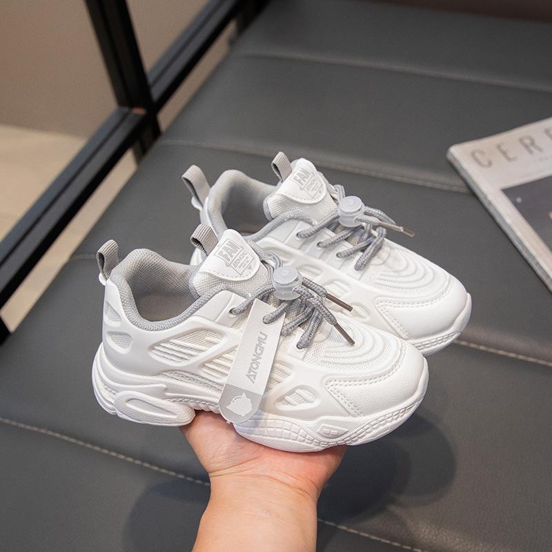 Весенне-летняя детская спортивная обувь, повседневная обувь с мягкой дышащей сетчатой подошвой