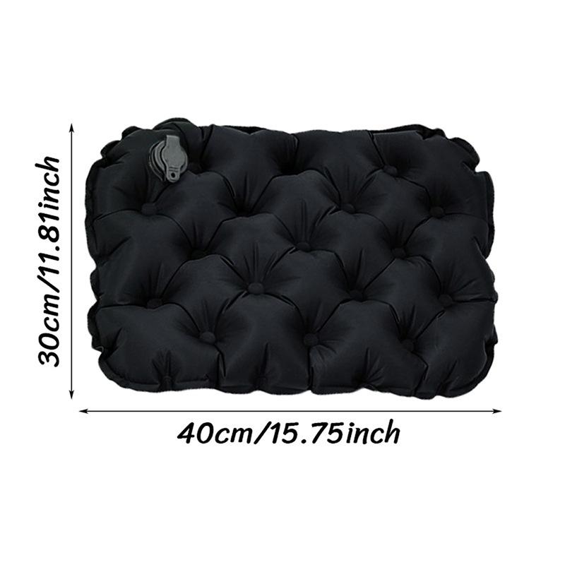 Ultralight Inflatable Seat Cushion Portable Camping Air Mat Waterproof Sitting Pad For Outdoor Hiking Backpacking Beach Travel