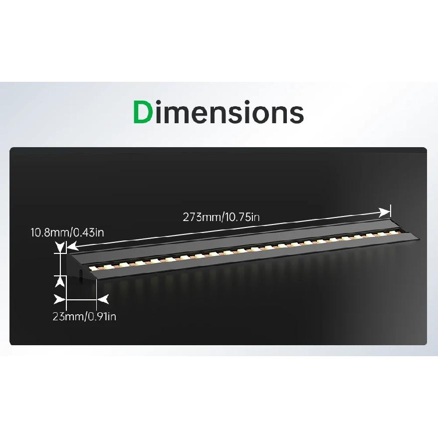 BIGTREETECH Panda Lux LED Light Bar Kit Magnetic Installation Aluminum Alloy For Bambu Lab P1 X1 3D Printer LED Lights Strip