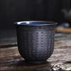 150ML Purple Sand Kiln Change Ceramic Tea Cup Creative Personal Cup Chinese Retro Heart Sutra Master Tea Cup Single MUGS
