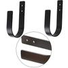 2 Pack Curtain Tiebacks Curtain Holdbacks U Shaped Curtain Hooks Curtain Pull Backs Tie Backs Wall Mount Curtain Holder