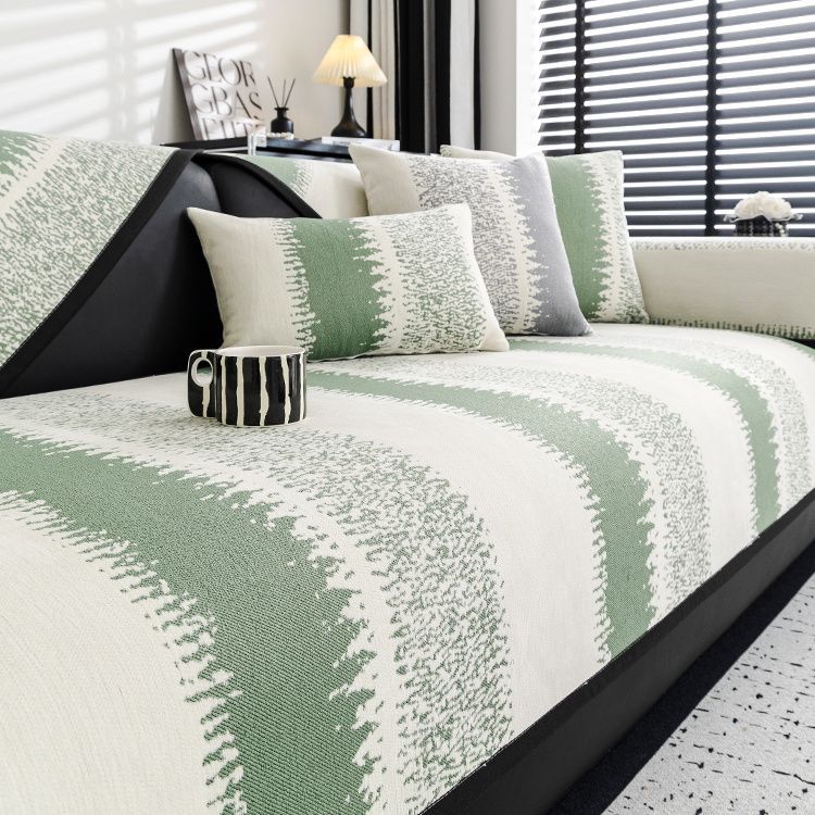 Sofa Cushion, Universal In All Seasons, Light Luxury, High-End Sense Of Non-Slip Chenier, High-End Straight Row Leather Sofa Special Seat Cushion