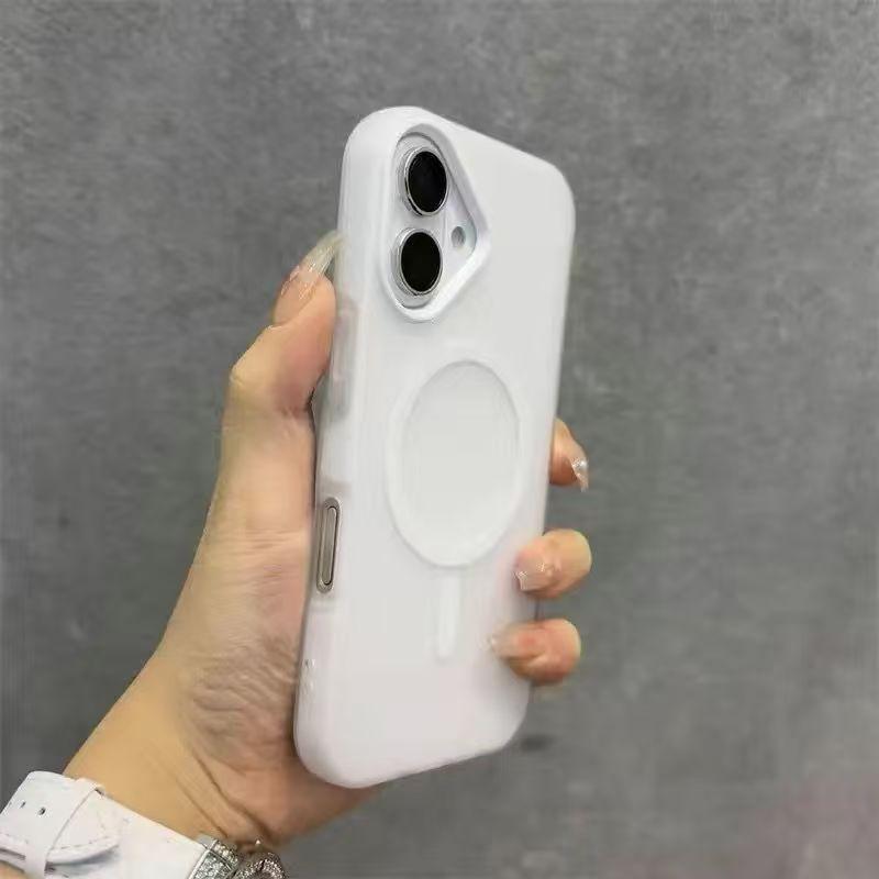 Роскошный матовый чехол для телефона Candy Magsafe с беспроводной зарядкой для Samsung Galaxy S25 Plus S24 FE S23 S22 Ultra 5G Магнитная бамперная накладка