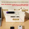 Plastic Cable Storage Box Multi-Purpose Desktop Charging Data Cable Storage
