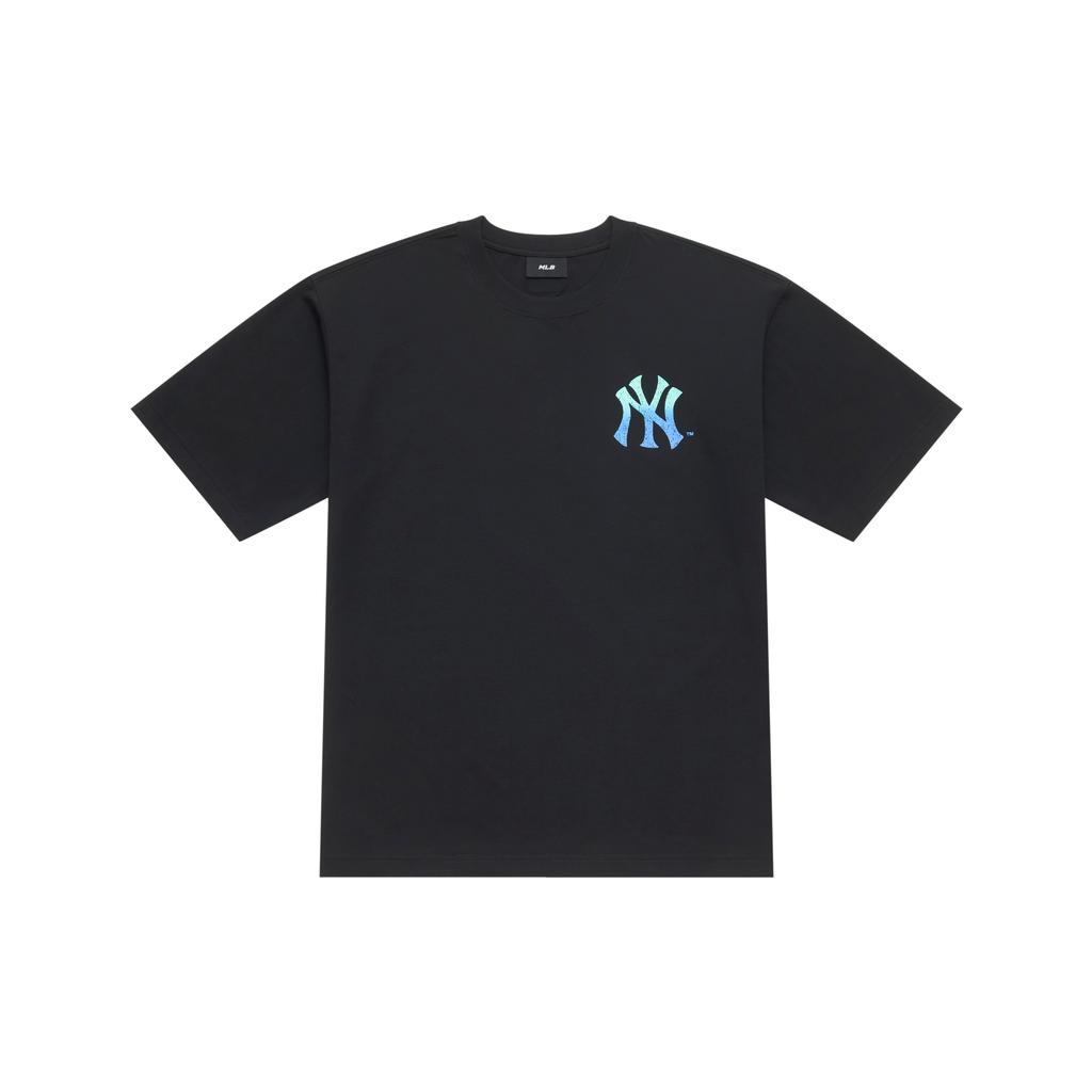 Новая футболка унисекс из базовой коллекции MLB New York Yankees SS25, черная, 3ATSB0653-50BKS