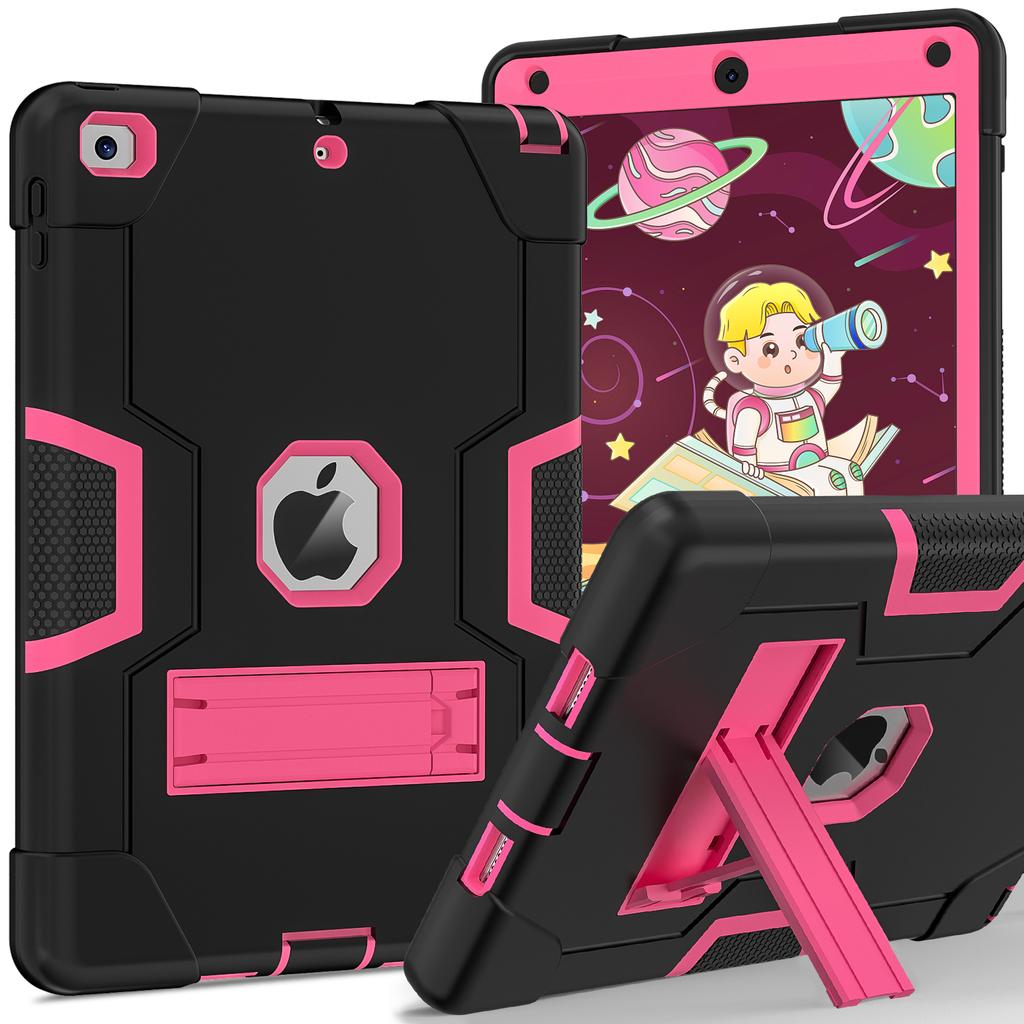 Rugged Case For New iPad 9.7 (5th 6th Genetation) Model A1822 A1823 A1893 A1954 3-Layer Protection Cover Shockproof