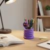 3D Cartoon Cobra Pencil Holder Animal Shaped Makeup Brush Holder Pencil Cup Flower Pot  Office Desk