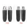 Front Rear Footrests Foot Pegs For Suzuki V-Strom DL 650 GSX 1250 1300 GSR