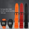 Высококачественный резиновый ремешок для часов Casio W-218h / F-108 AE1200 / 1000 / 1300, силиконовый ремешок из смолы, 18 мм