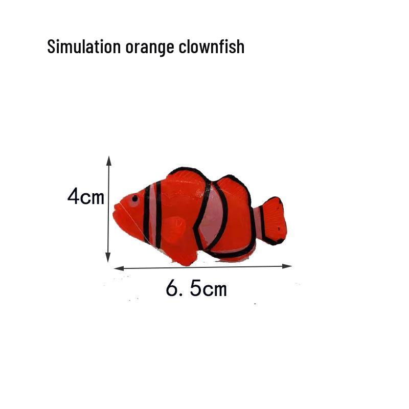 Искусственные украшения для аквариума с рыбами и медузами: Рыба-клоун, Петушок и другие для ландшафтного дизайна аквариума