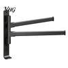 Anti Slip Towel Rail Swivel Rack, 180 Degree Rotating Design, Wall Mounted Space Quick Dry Holder Aluminum Swing Holder, Anti-slip Organizer