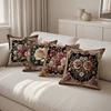 Наволочки с цветочным узором на диванеПодходят для дивана, автомобиля, спальни, декоративные наволочки для подушек, наволочки