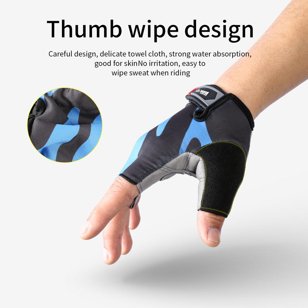 Sports Half Finger Cycling Gloves Men Women MTB Bike Gloves Running Fitness Gym Riding Motorcycle Bicycle Gloves