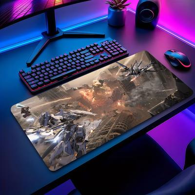 Игровой коврик для мыши MMecha BBREAK Нескользящий Утолщенный Большой Коврик для мыши Блокировка края Письменный Офисный Студенческий Игровой коврик