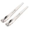Guangyi 304 Stainless Steel Long Handle Dessert & Coffee Spoons (2-Pack)