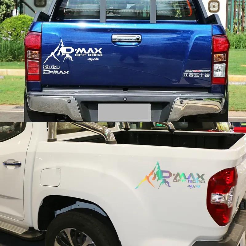 Автомобильные наклейки для Isuzu D Max Dmax D-Max Пикап Полосы на двери Боковые наклейки Борт грузовика Горный декор Чехол Автоаксессуары