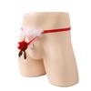 Men's Stretch Panties, Christmas Feathers New Sex Underwear, Men's Sex Panties Thong