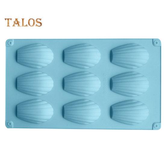 Форма для помадки, многоразовая силиконовая форма «сделай сам», удобная 9 сеток, оболочка с гладкими краями, форма для торта, товары для дома