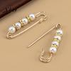 Removable Waist Tightener 2Pcs Faux Pearl for Pants, Reusable Cincher Pin Fashion Accessories Loose Jeans, No Sewing Waistband Skirts Skirt