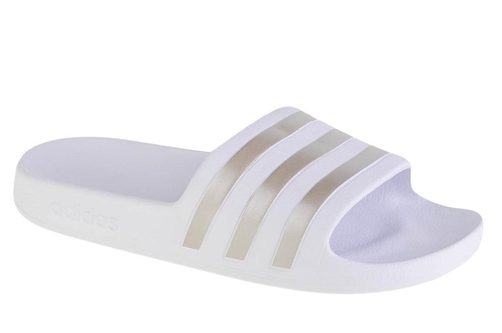 Adidas Adilette Aqua Slides, мужские белые шлепанцы