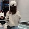 Повседневная свободная женская куртка из искусственной кожи на весну и осень, модное короткое пальто