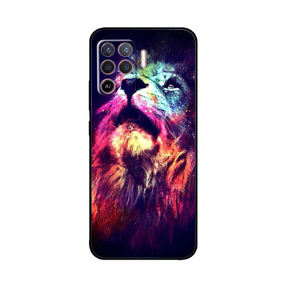 Чехол для OPPO Reno 5 Lite, мягкий силиконовый чехол с цветами, бампер для OPPO Reno 5 F oppoA94 4G, чехлы для телефонов Reno 5 Lite