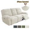 1/2/3Seater Recliner Sofa Cover Elastic Anti-Slip Washable Armchair Slipcover Couch Cover Furniture Protector Living Room Home