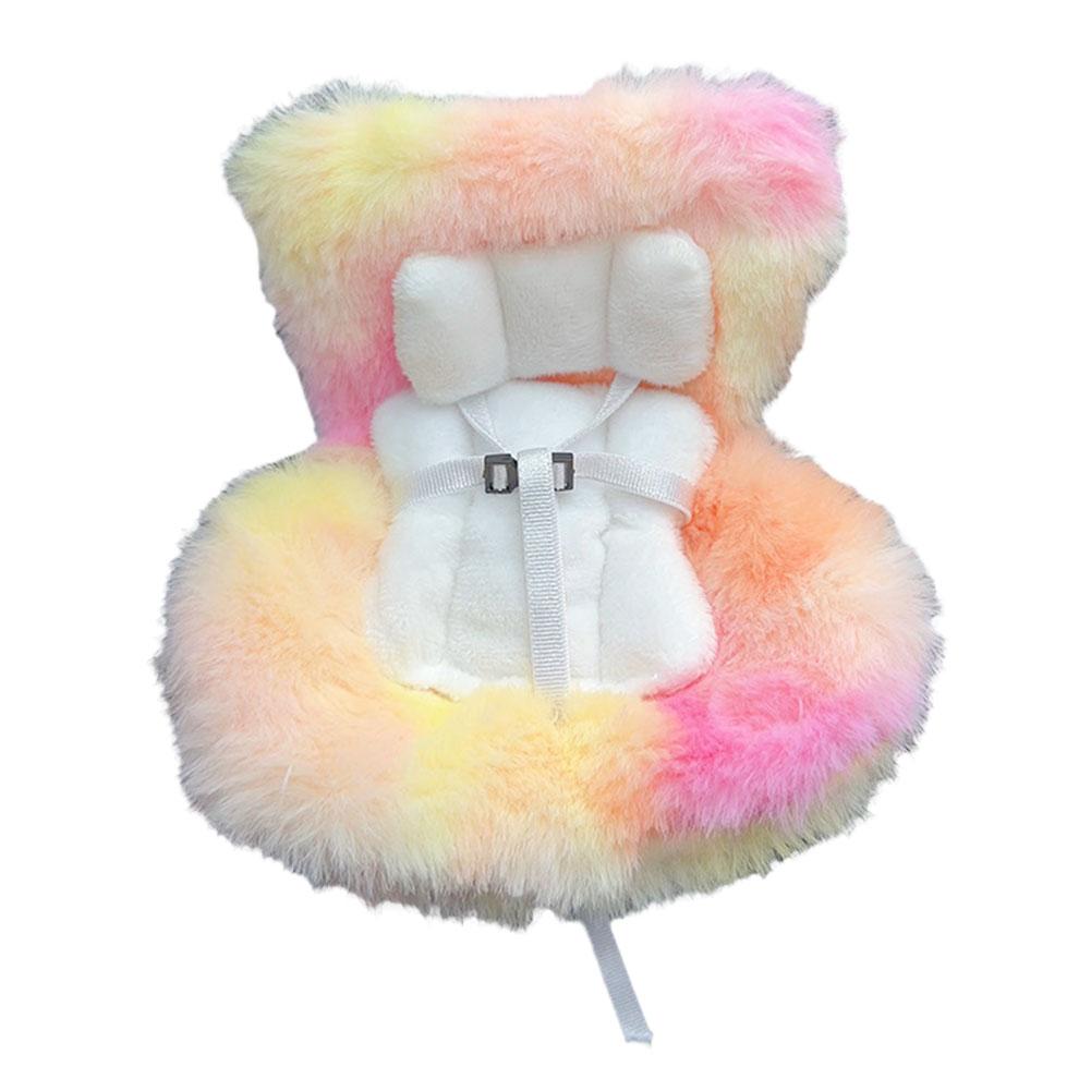 Кукла в машину Безопасное сиденье Кавайная кукла Плюшевое сиденье Автомобильный ароматизатор Украшение Комплект для всех кукол